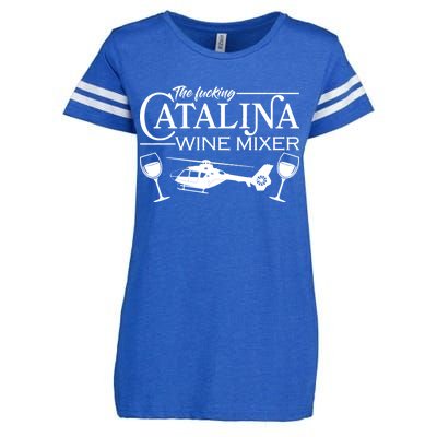 The F***ing Catalina Wine Mixer Enza Ladies Jersey Football T-Shirt