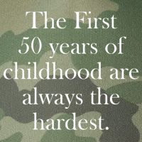 The First 50 Years Of Childhood Are Always The Hardest Legacy Tie Dye Trucker Hat