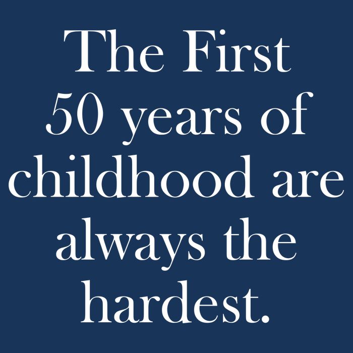 The First 50 Years Of Childhood Are Always The Hardest Flatbill Hat