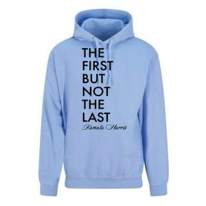 The First But Not the Last Kamala Harris Unisex Surf Hoodie