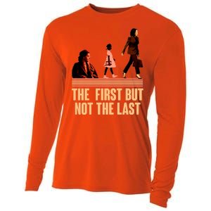 The First But Not the Last Rosa Parks Ruby Bridges Kamala Harris Cooling Performance Long Sleeve Crew