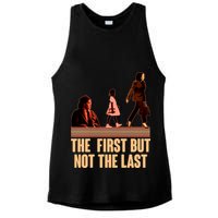 The First But Not the Last Rosa Parks Ruby Bridges Kamala Harris Ladies PosiCharge Tri-Blend Wicking Tank