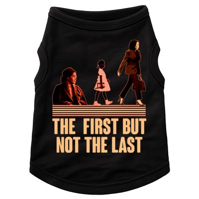 The First But Not the Last Rosa Parks Ruby Bridges Kamala Harris Doggie Tank