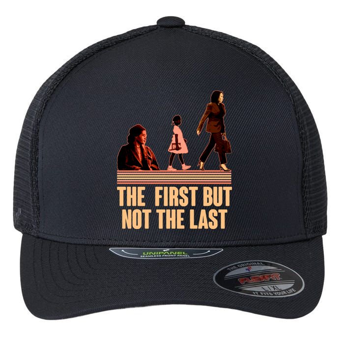 The First But Not the Last Rosa Parks Ruby Bridges Kamala Harris Flexfit Unipanel Trucker Cap