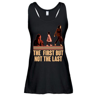 The First But Not the Last Rosa Parks Ruby Bridges Kamala Harris Ladies Essential Flowy Tank