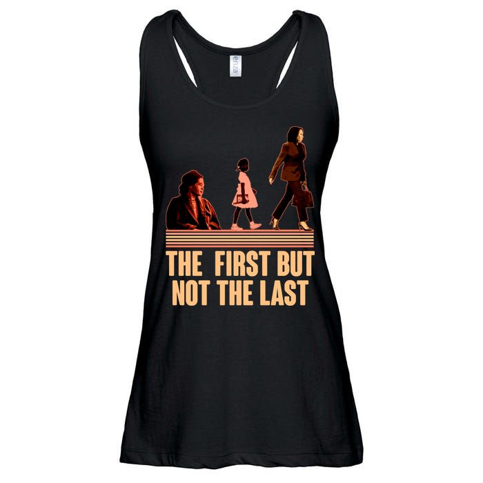 The First But Not the Last Rosa Parks Ruby Bridges Kamala Harris Ladies Essential Flowy Tank