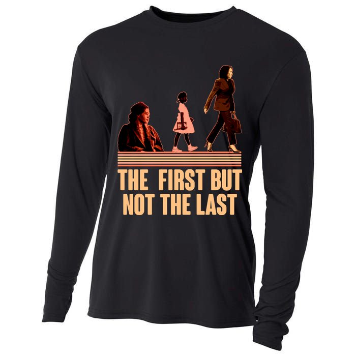 The First But Not the Last Rosa Parks Ruby Bridges Kamala Harris Cooling Performance Long Sleeve Crew