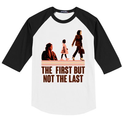 The First But Not the Last Rosa Parks Ruby Bridges Kamala Harris Baseball Sleeve Shirt