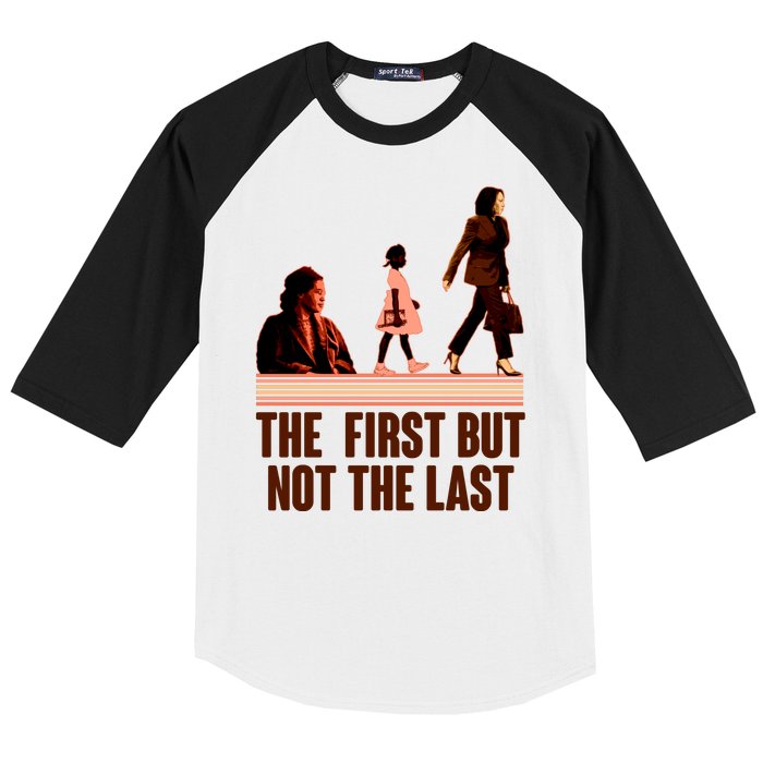 The First But Not the Last Rosa Parks Ruby Bridges Kamala Harris Baseball Sleeve Shirt