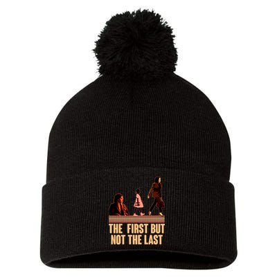 The First But Not the Last Rosa Parks Ruby Bridges Kamala Harris Pom Pom 12in Knit Beanie