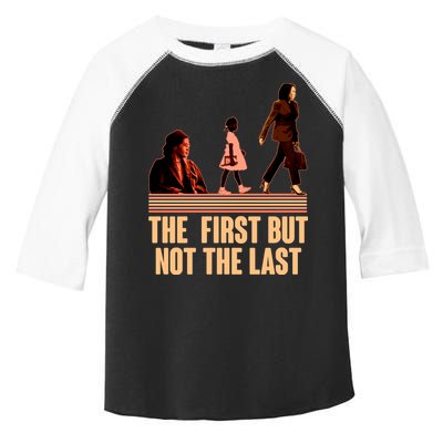 The First But Not the Last Rosa Parks Ruby Bridges Kamala Harris Toddler Fine Jersey T-Shirt