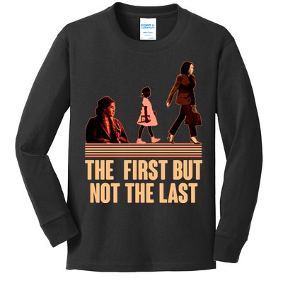 The First But Not the Last Rosa Parks Ruby Bridges Kamala Harris Kids Long Sleeve Shirt