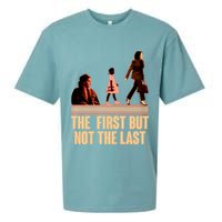 The First But Not the Last Rosa Parks Ruby Bridges Kamala Harris Sueded Cloud Jersey T-Shirt