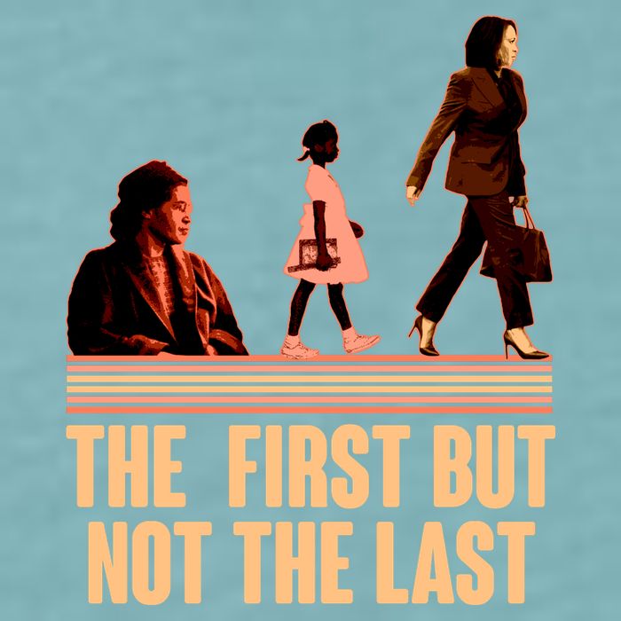 The First But Not the Last Rosa Parks Ruby Bridges Kamala Harris Sueded Cloud Jersey T-Shirt
