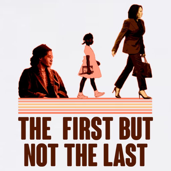 The First But Not the Last Rosa Parks Ruby Bridges Kamala Harris Garment-Dyed Sweatshirt