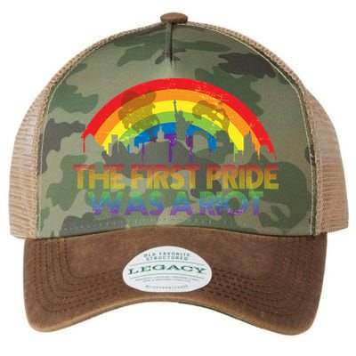 The First Pride Was A Riot Legacy Tie Dye Trucker Hat