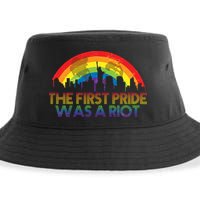 The First Pride Was A Riot Sustainable Bucket Hat