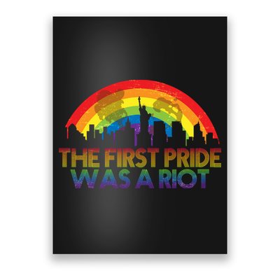 The First Pride Was A Riot Poster