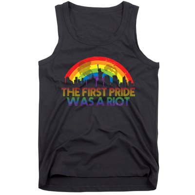 The First Pride Was A Riot Tank Top