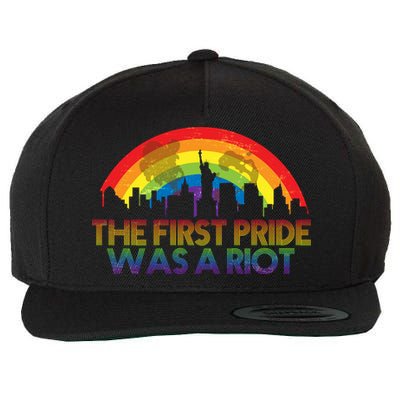 The First Pride Was A Riot Wool Snapback Cap
