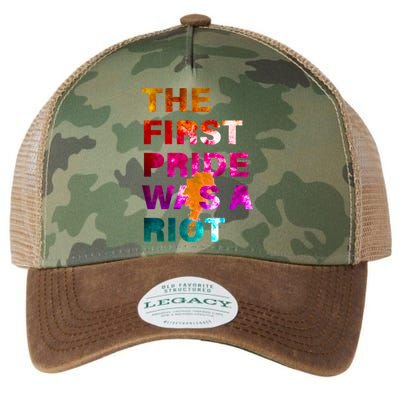 The First Pride Was A Riot NYC 50th Anniversary Legacy Tie Dye Trucker Hat