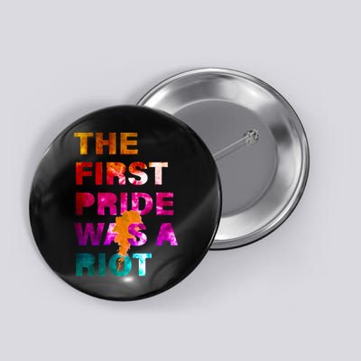 The First Pride Was A Riot NYC 50th Anniversary Button