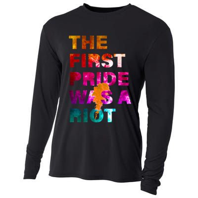 The First Pride Was A Riot NYC 50th Anniversary Cooling Performance Long Sleeve Crew