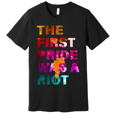 The First Pride Was A Riot NYC 50th Anniversary Premium T-Shirt