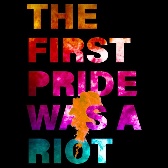 The First Pride Was A Riot NYC 50th Anniversary Pom Pom 12in Knit Beanie