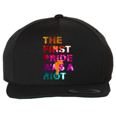 The First Pride Was A Riot NYC 50th Anniversary Wool Snapback Cap