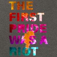 The First Pride Was A Riot NYC 50th Anniversary Cotton Canvas Backpack