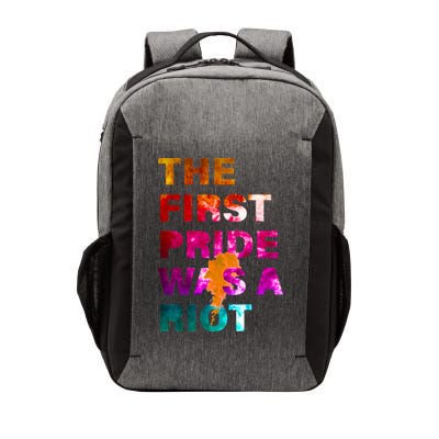 The First Pride Was A Riot NYC 50th Anniversary Vector Backpack