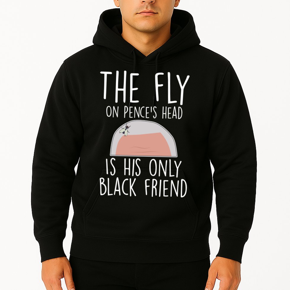 The Fly On Pence's Head Is His Only Black Friend Hoodie