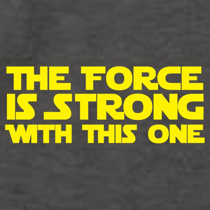 The Force Is Strong With This One Vector Backpack