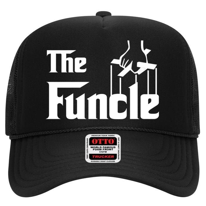 The Funcle High Crown Mesh Back Trucker Hat