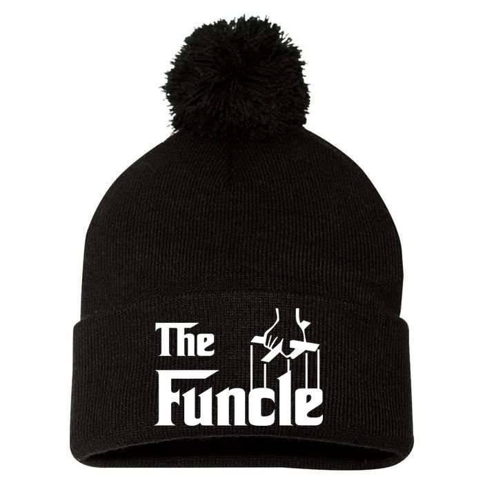 The Funcle Pom Pom 12in Knit Beanie