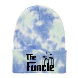 The Funcle Tie Dye 12in Knit Beanie