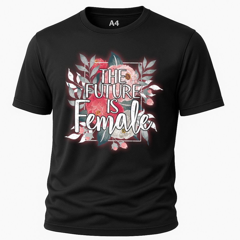 The Future Is Female Cooling Performance Crew T-Shirt