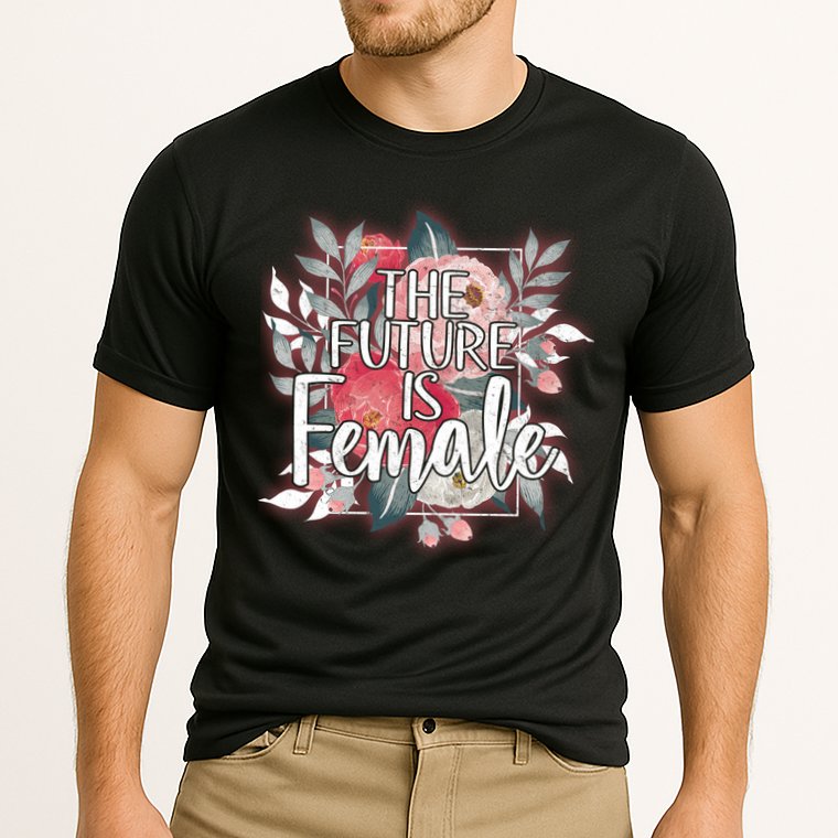 The Future Is Female Cooling Performance Crew T-Shirt