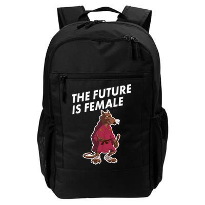 The Future Is Female Funny Splinter Meme Backpack