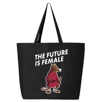 The Future Is Female Funny Splinter Meme 25L Jumbo Tote