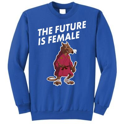 The Future Is Female Funny Splinter Meme Sweatshirt