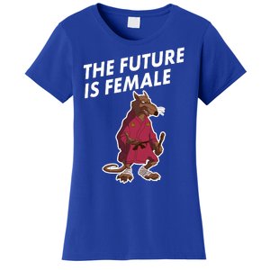 The Future Is Female Funny Splinter Meme Women's T-Shirt