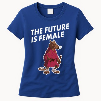 The Future Is Female Funny Splinter Meme Womens T-Shirt
