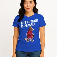 The Future Is Female Funny Splinter Meme Womens T-Shirt