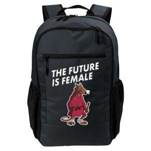 The Future Is Female Funny Splinter Meme Daily Commute Backpack