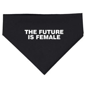 The Future Is Female Womens Rights USA-Made Doggie Bandana