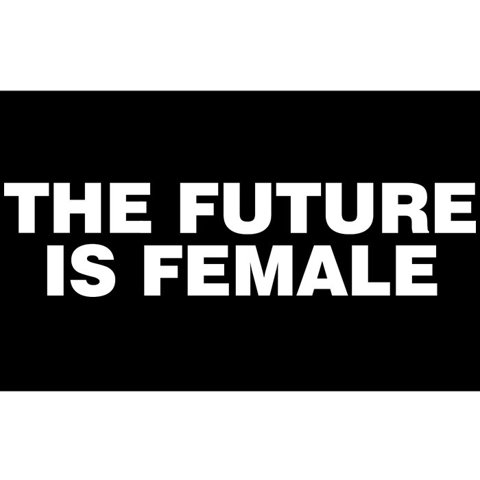 The Future Is Female Womens Rights Bumper Sticker