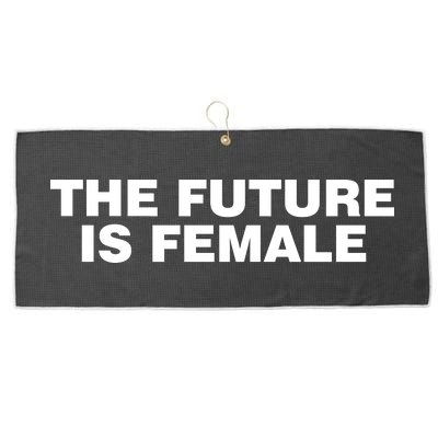 The Future Is Female Womens Rights Large Microfiber Waffle Golf Towel