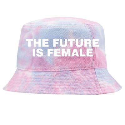 The Future Is Female Womens Rights Tie-Dyed Bucket Hat